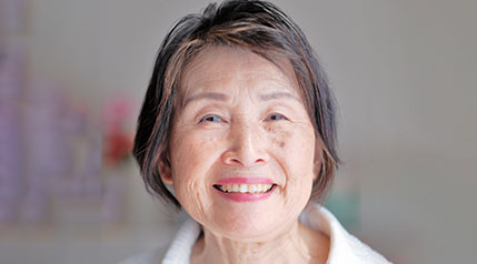 83歳女性の写真